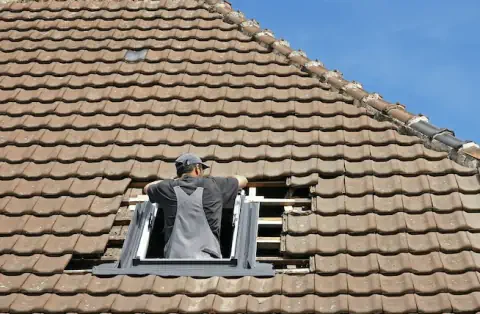 Pose de velux - Bouëx